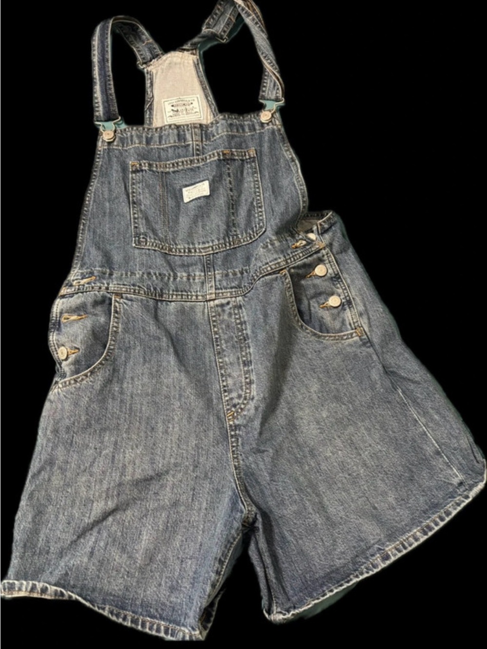 Levi Strauss & Co Two Horse Brand Short Overalls Women’s Medium